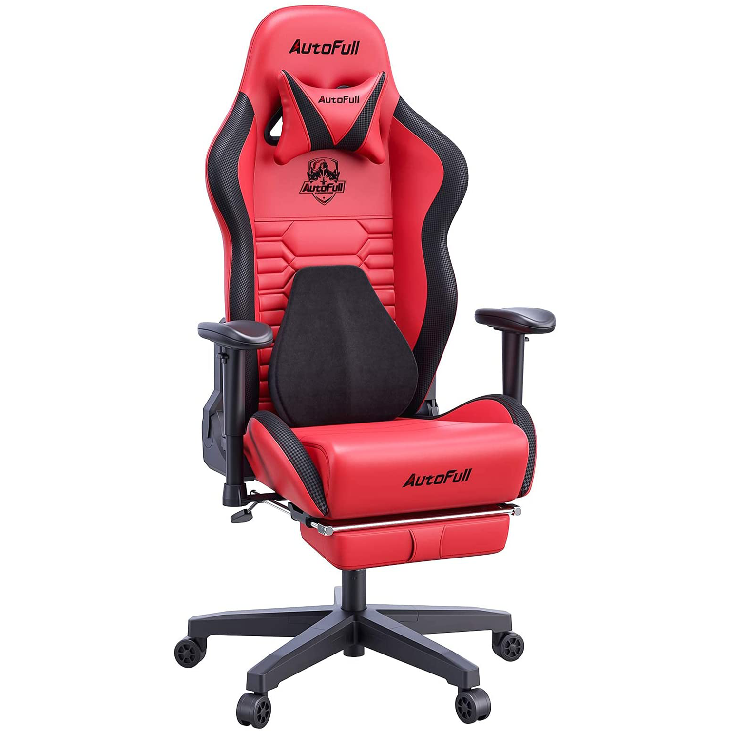 cdkeyoffer.com, AutoFull Gaming Chair Red and Black PU Leather Footrest Racing Style Computer Chair, Headrest E-Sports Swivel Chair, AF083RPJA AutoFull Gaming Chair Red and Black PU Leather Footrest Racing Style Computer Chair, Headrest E-Sports Swivel Chair, AF083RPJA
