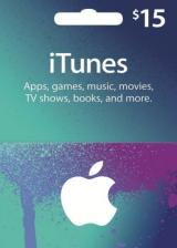 Official Apple iTunes Gift 15 USD