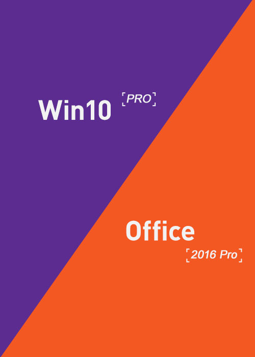 MS Win10 PRO + MS Office2016 Professional Plus Keys Pack