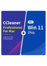 cdkeyoffer, CCleaner Professional For Mac 1 Device 1 Year CD Key Global+MS Win 11 Pro  Pack