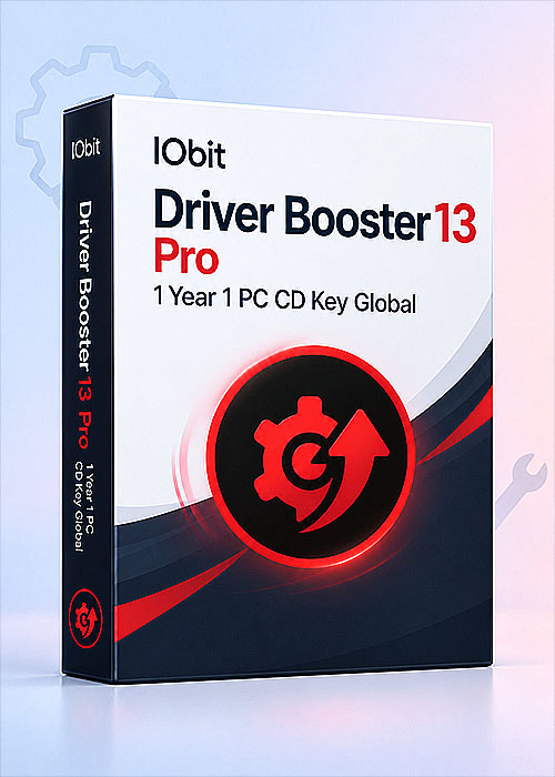 cdkeyoffer, IObit Driver Booster 13 Pro 1 Year 1 PC CD Key Global