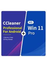 cdkeyoffer, CCleaner Professional For Android 1 Device 1 Year CD Key Global+MS Win 11 Pro  Pack