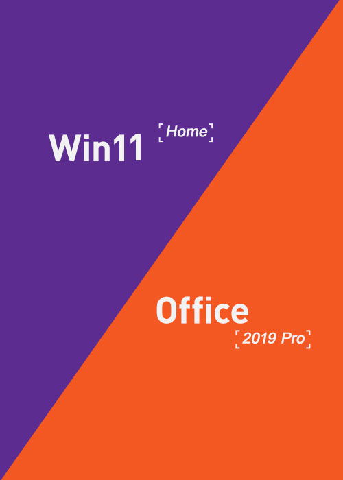 MS Windows 11 Home +MS Office2019 Professional Plus CD Keys Pack