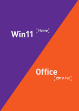 Official MS Windows 11 Home +MS Office2019 Professional Plus CD Keys Pack