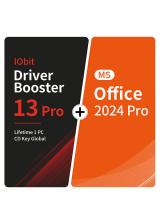 cdkeyoffer, IObit Driver Booster 13 Pro Lifetime 1 PC CD Key Global+MS Office2024 Pro  Pack