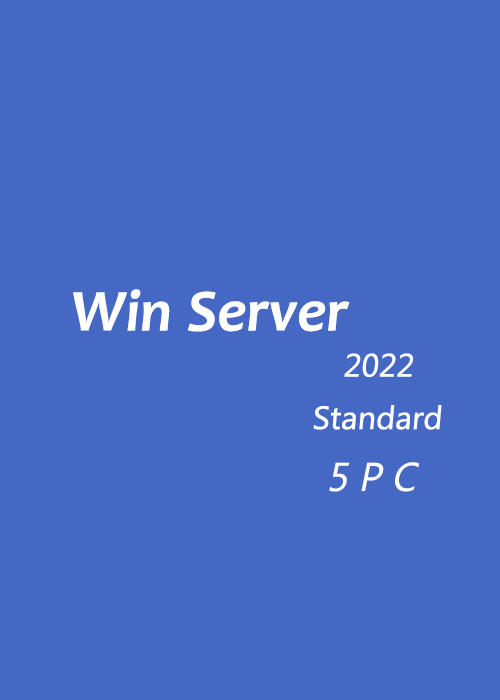 Windows Server 2022 Standard Key Global(5PC)