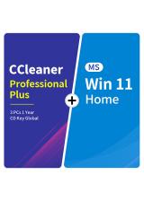 Official CCleaner Professional Plus 3 PCs 1 Year CD Key Global+MS Win 11 Home  Pack