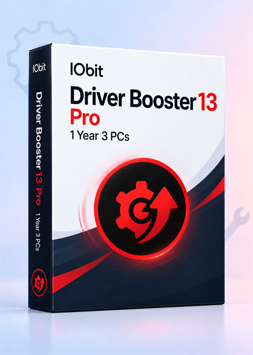 cdkeyoffer, IObit Driver Booster 13 Pro 1 Year 3 PCs CD Key Global