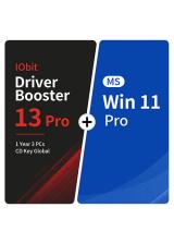 cdkeyoffer, IObit Driver Booster 13 Pro 1 Year 3 PCs CD Key Global+MS Win 11 Pro  Pack