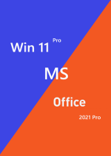 Official MS Win 11 Pro OEM + MS Office 2021 Professional Plus CD Keys Pack