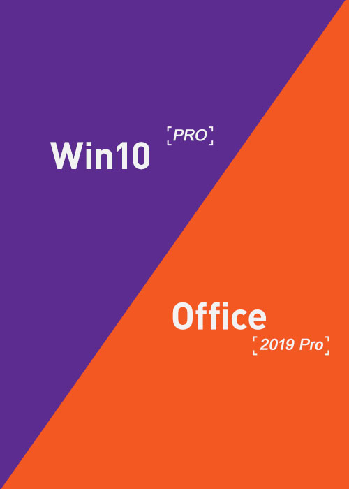 MS Win10 PRO OEM + MS Office2019 Professional Plus Keys Pack
