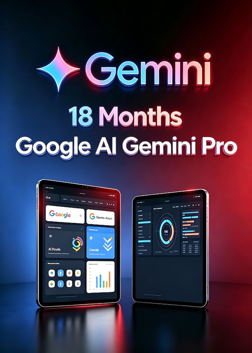 cdkeyoffer, Google AI Gemini Pro 18 Months