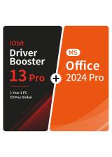 cdkeyoffer, IObit Driver Booster 13 Pro 1 Year 1 PC CD Key Global+MS Office2024 Pro  Pack